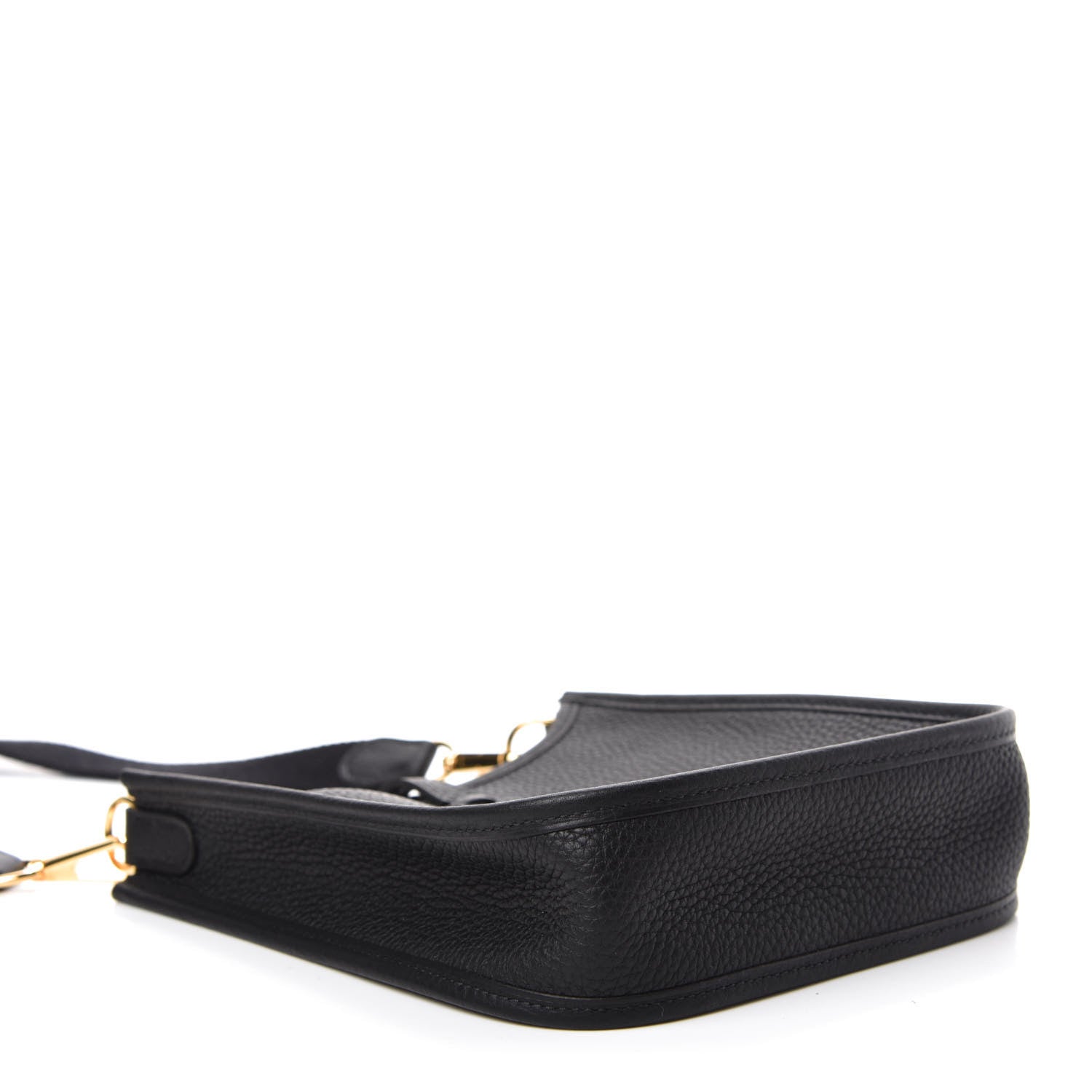 Hermes Taurillon Clemence Evelyne TPM Black 4 of 10