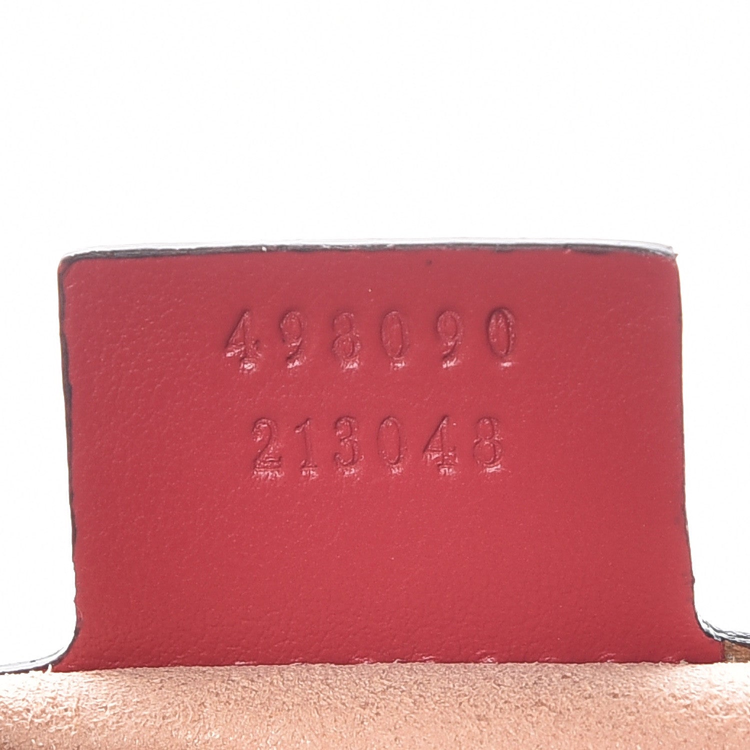 Gucci Calfskin Matelasse Large GG Marmont Shoulder Bag Hibiscus Red 9 of 9