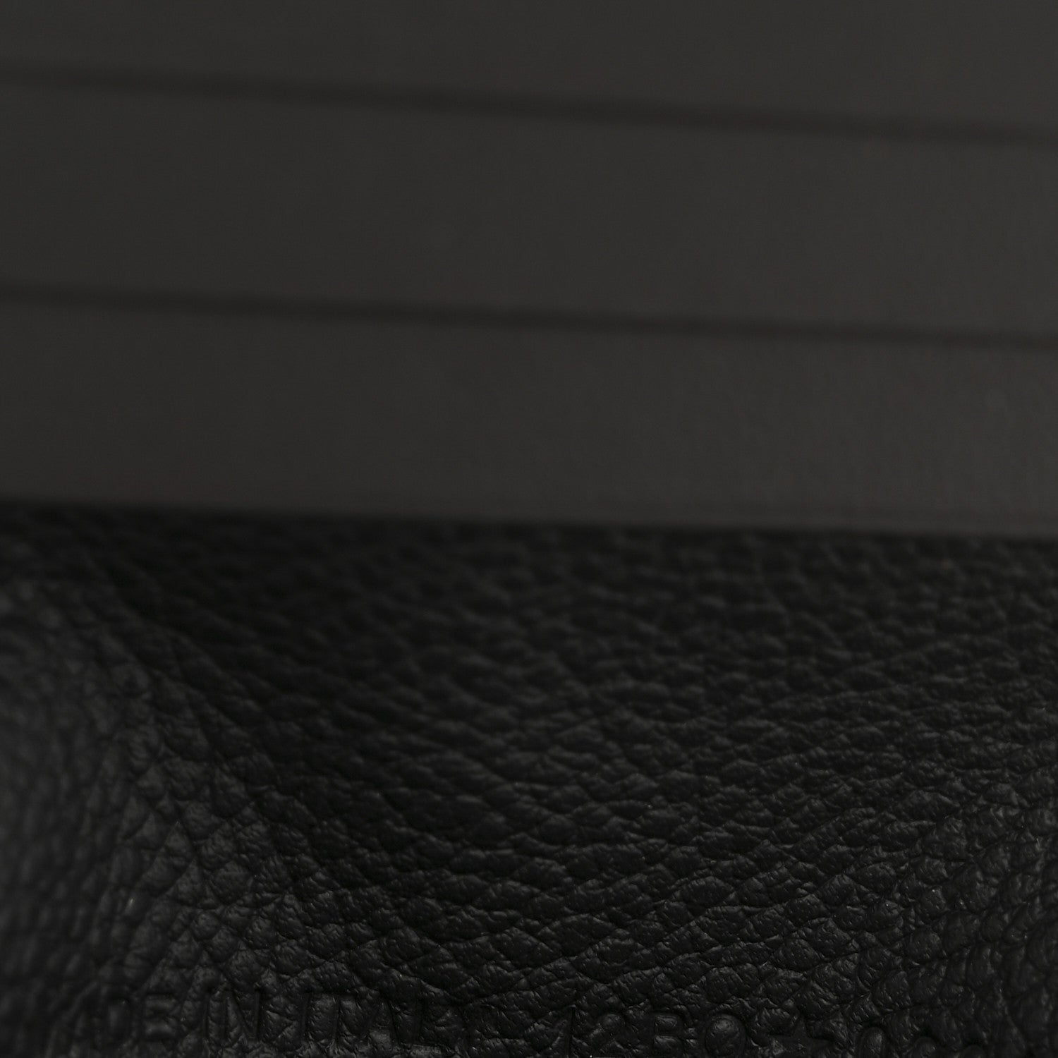 Christian Dior Grained Calfskin Embossed Dior Gravity BiFold Wallet Black 7 of 10