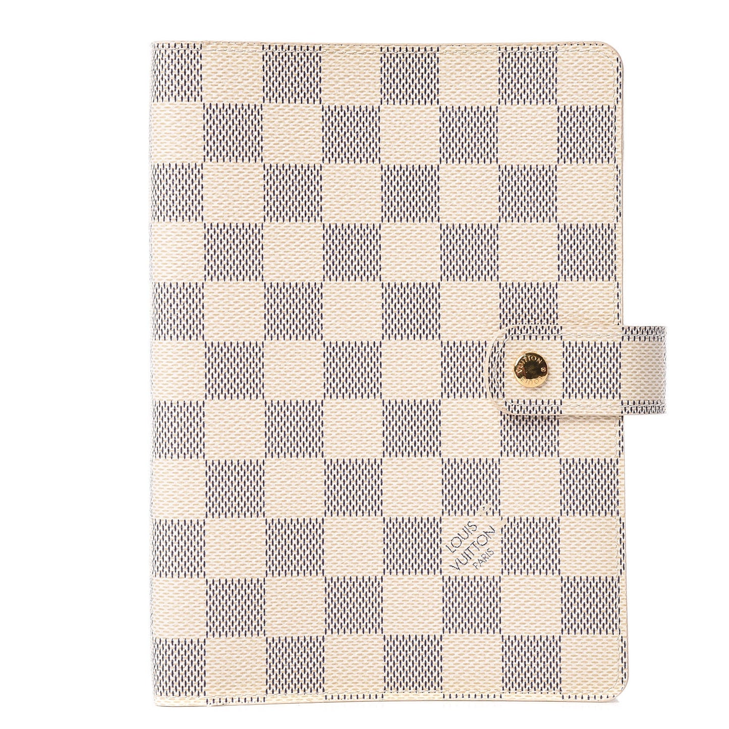 Damier Azur Medium Ring Agenda Cover