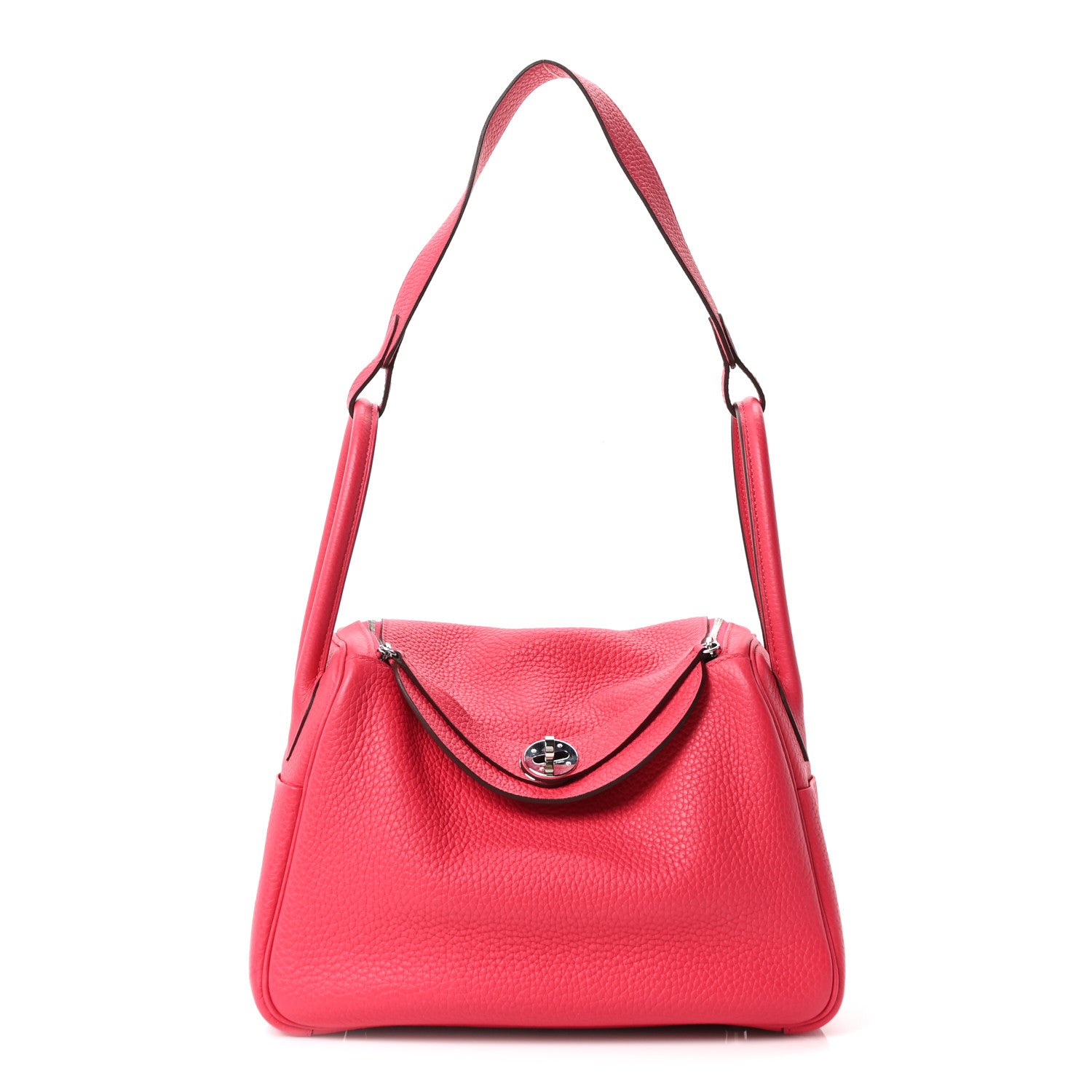 Hermes Taurillon Clemence Lindy 26 Rose Extreme 1 of 10