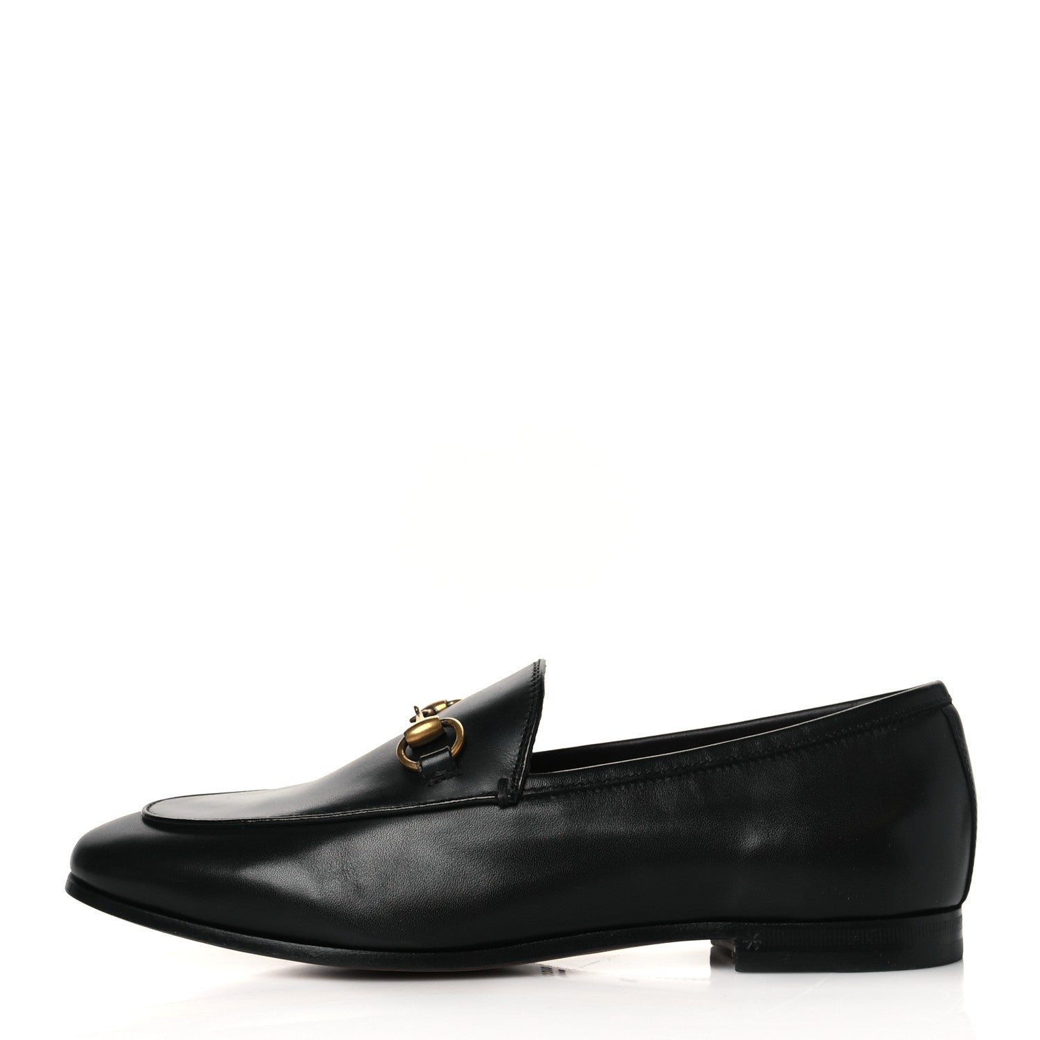Gucci Calfskin Womens Jordaan Loafers 36 Black 1 of 8
