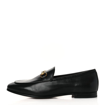 Gucci Calfskin Womens Jordaan Loafers 36 Black 1 of 8