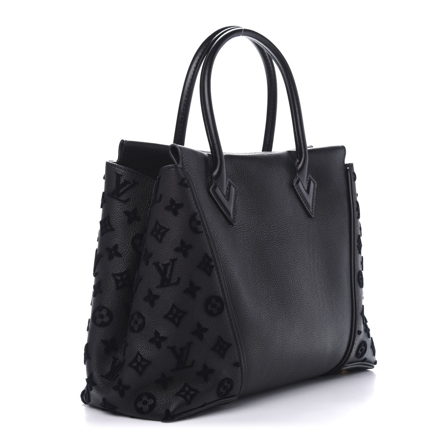 Veau Cachemire Tote W PM Black