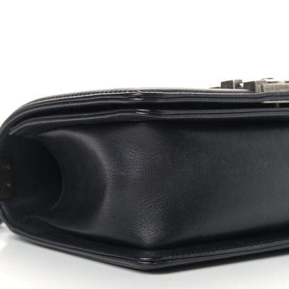 Chanel Calfskin Double Stitch Small Boy Flap Black 8 of 13