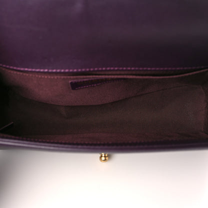 Chanel Lambskin Quilted Medium Boy Flap Purple 5 of 9