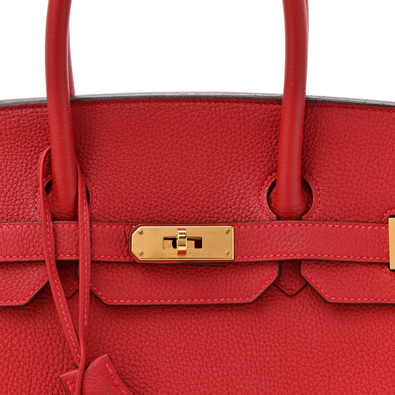 Hermes Togo Birkin 35 Rouge Vif 8 of 16