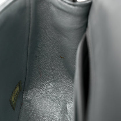 Chanel Metallic Calfskin Quilted Mini Rectangular Flap Ruthenium 12 of 15