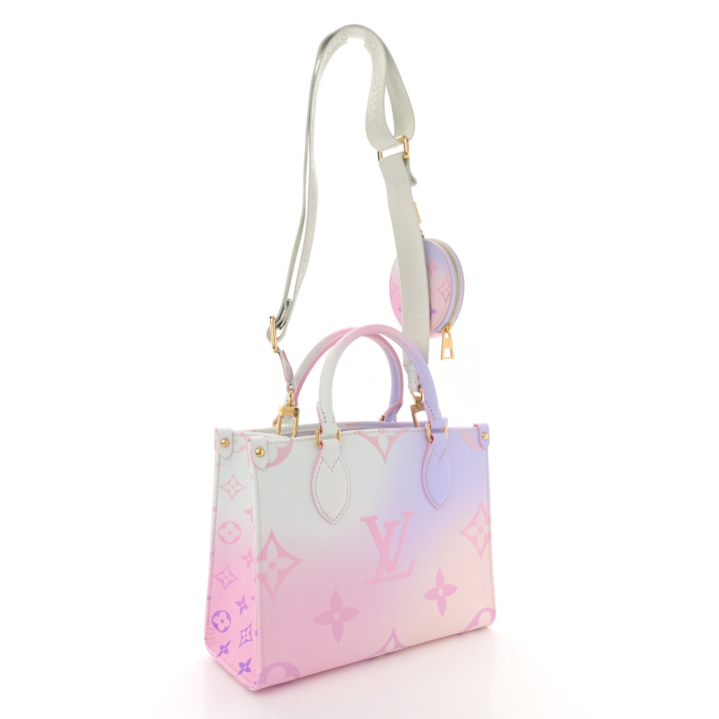 Monogram Giant Spring In The City Onthego PM Sunrise Pastel