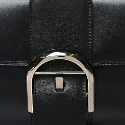Delvaux Box Calfskin Brillant Clutch Black 8 of 9