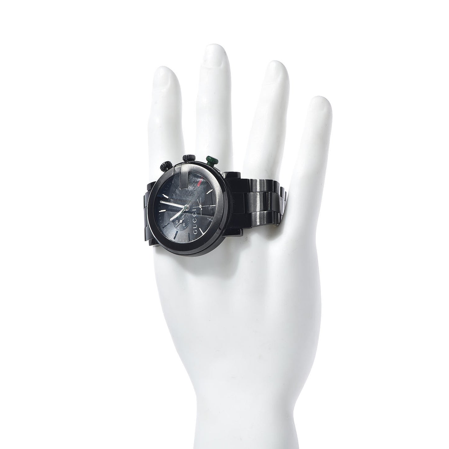 PVD Stainless Steel 44mm 101M G-Chrono Quartz Watch Black