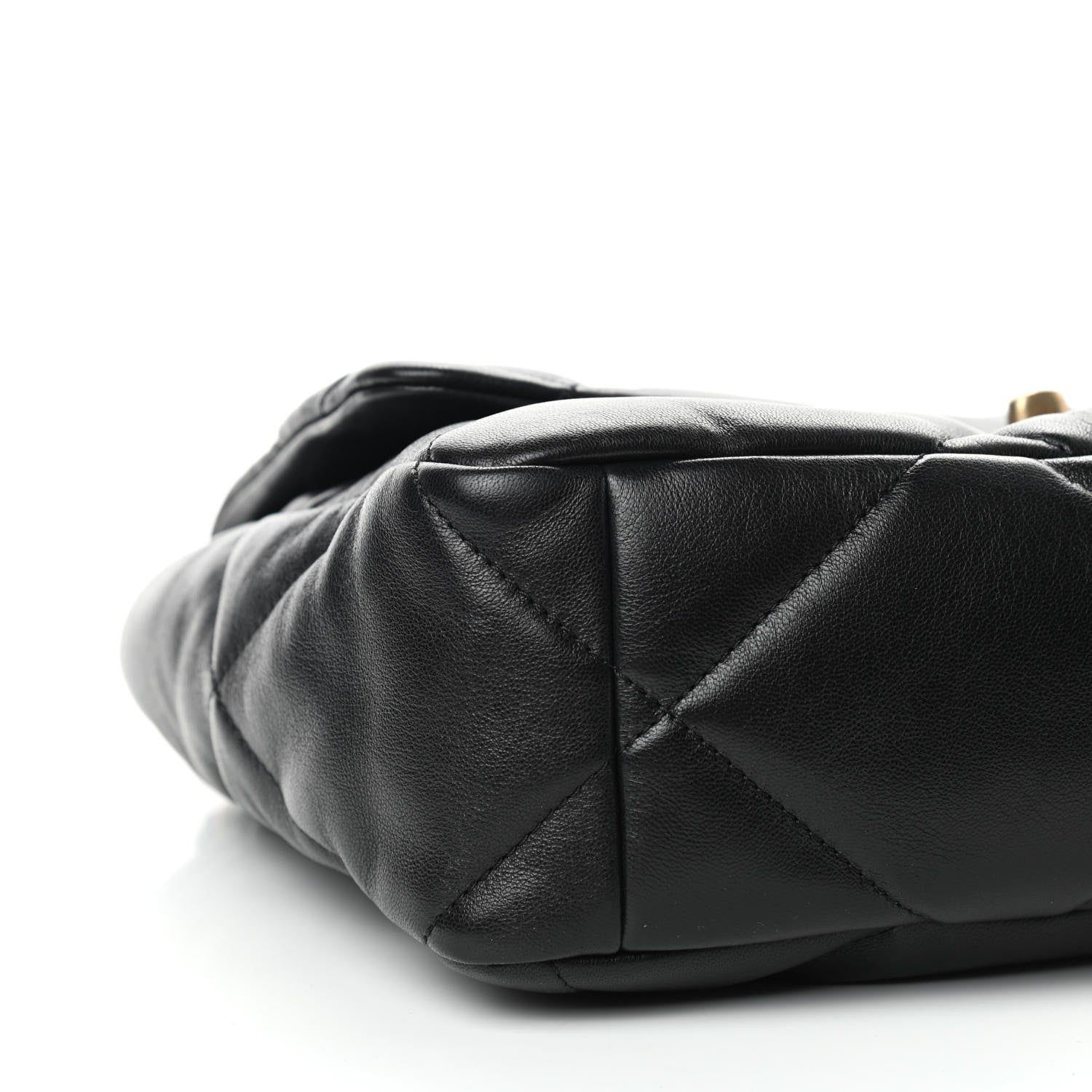Chanel Lambskin Quilted Large Chanel 19 Flap Black 8 of 11