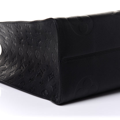 Louis Vuitton Empreinte Monogram Giant Onthego GM Black 8 of 9