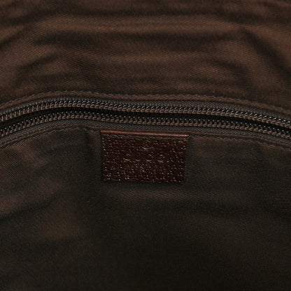 Gucci Monogram Small Flap Messenger Bag Beige Dark Brown 6 of 10