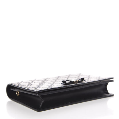Gucci Guccissima Signature Bowy Chain Wallet Black 4 of 11