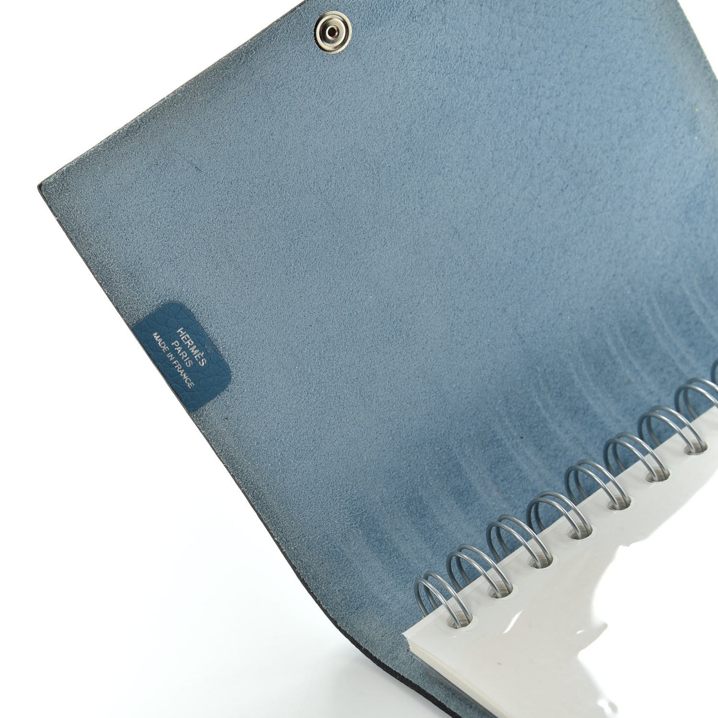 Taurillon Clemence Ulysse PM Notebook Cover Blue Jean