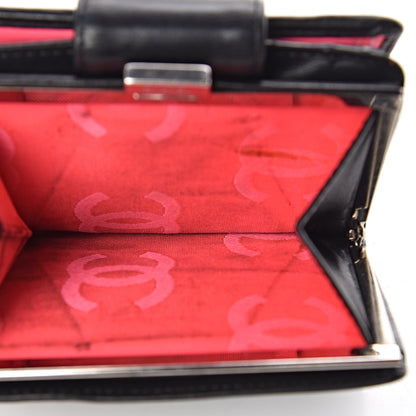 Chanel Calfskin Quilted Cambon Bi-Fold Wallet Black 6 of 18