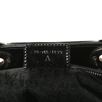 Christian Dior Patent Cannage Medium Lady Dior Black 7 of 16