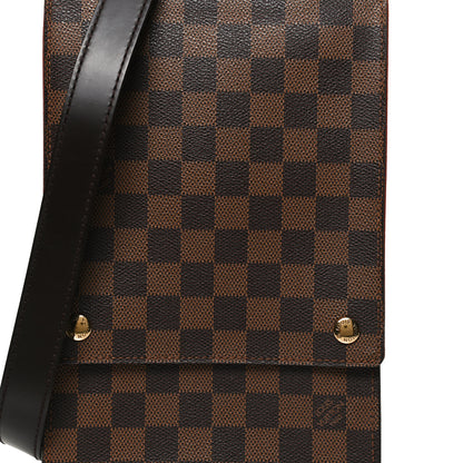 Louis Vuitton Damier Ebene Portobello Travel Shoulder Bag 7 of 10