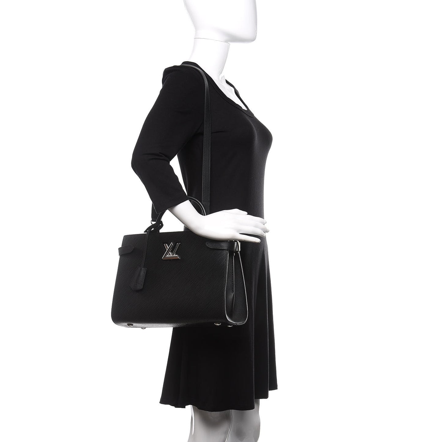Epi Twist Tote Black
