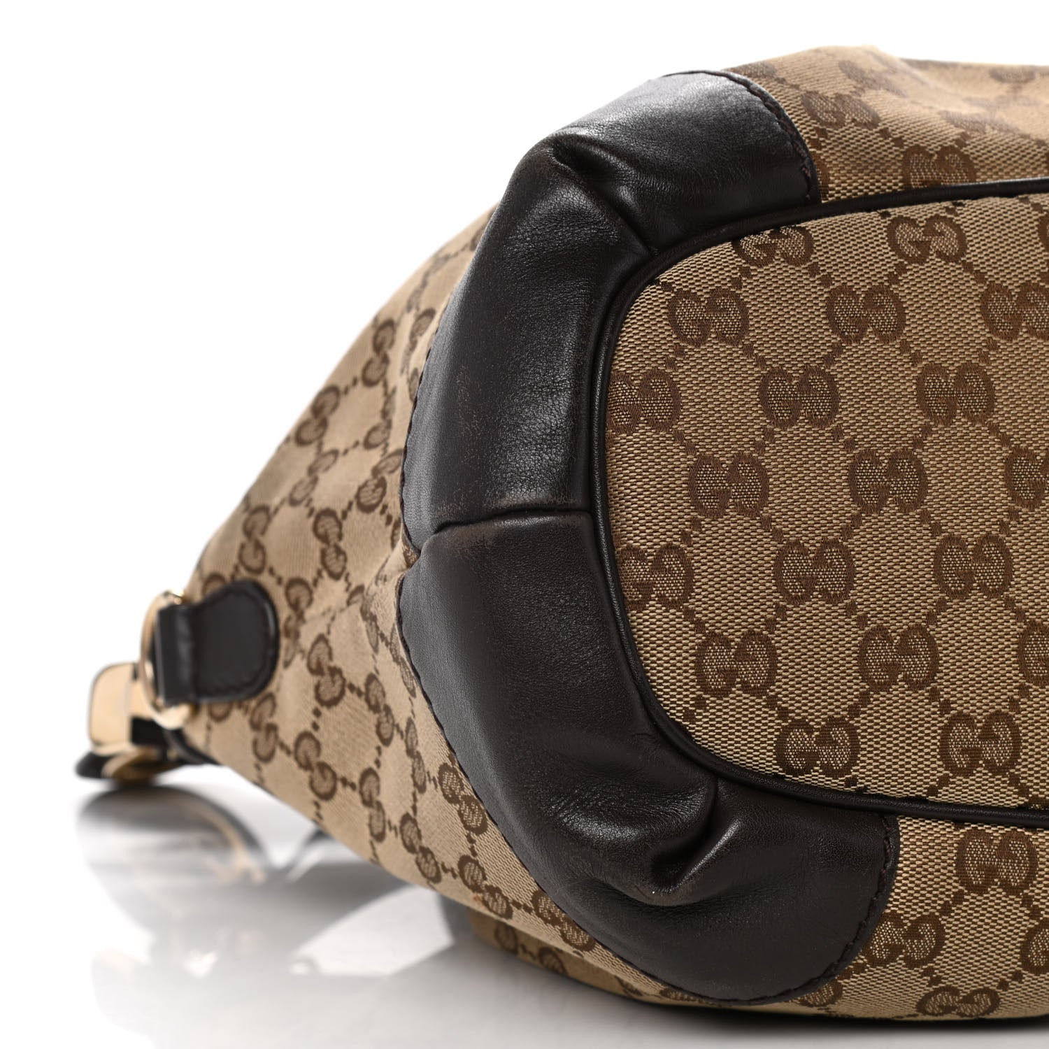 Gucci Monogram Medium Sukey Top Handle Dark Brown 9 of 28
