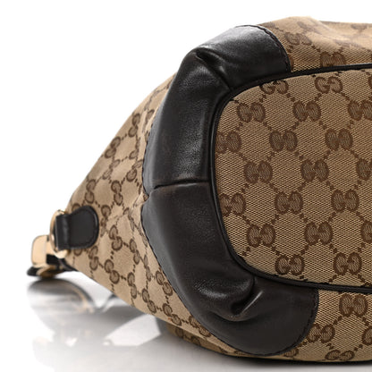 Gucci Monogram Medium Sukey Top Handle Dark Brown 9 of 28