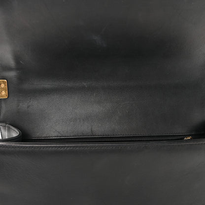 Chanel Lambskin Quilted New Medium Boy Flap Black 12 of 12