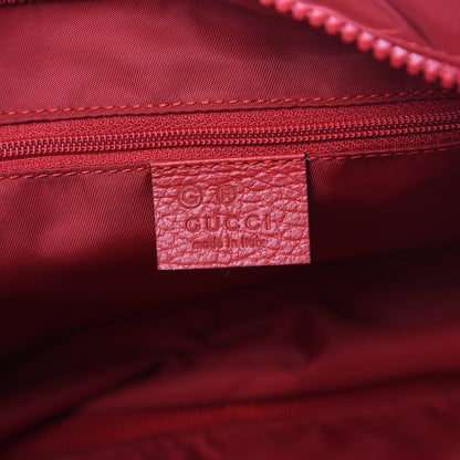 Gucci Nylon Monogram Dolmias Pouch Vibrant Red 6 of 10