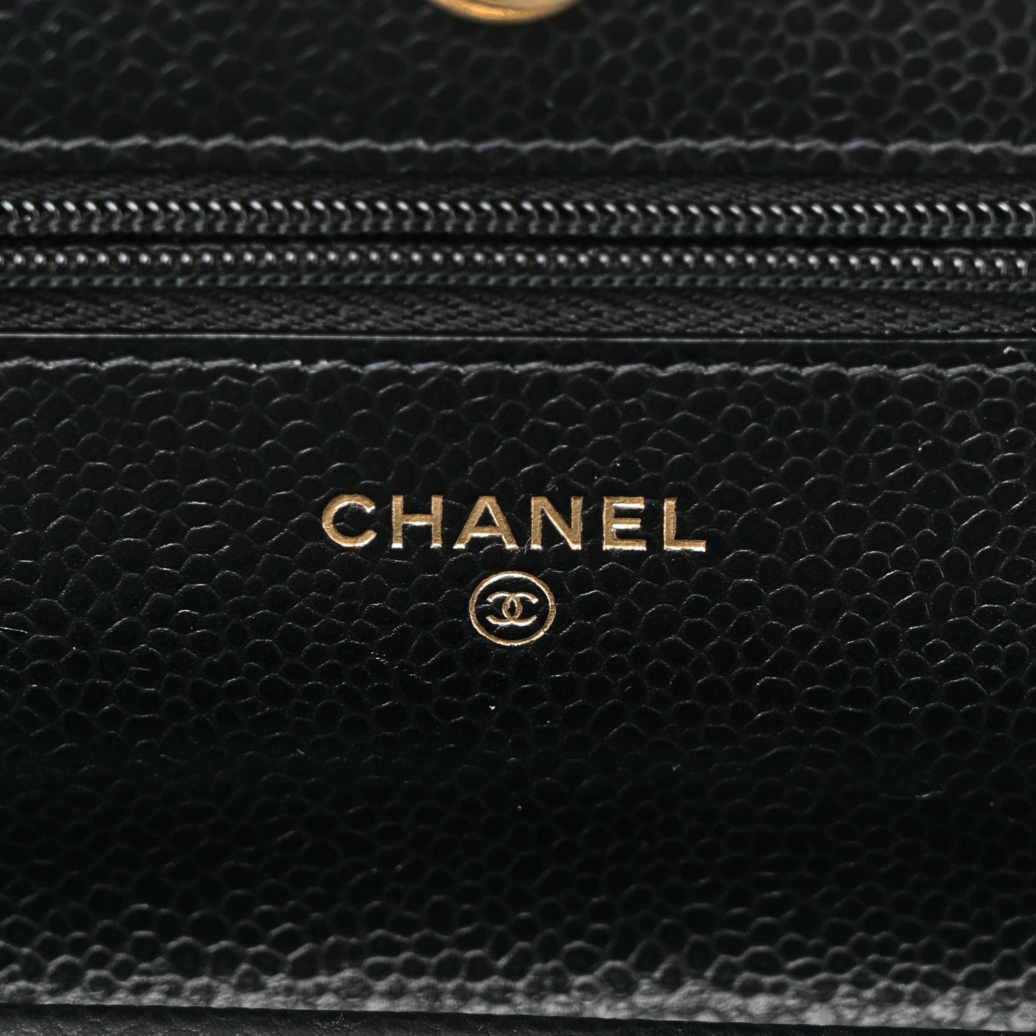 Chanel Caviar Quilted Wallet On Chain WOC Black 6 of 11