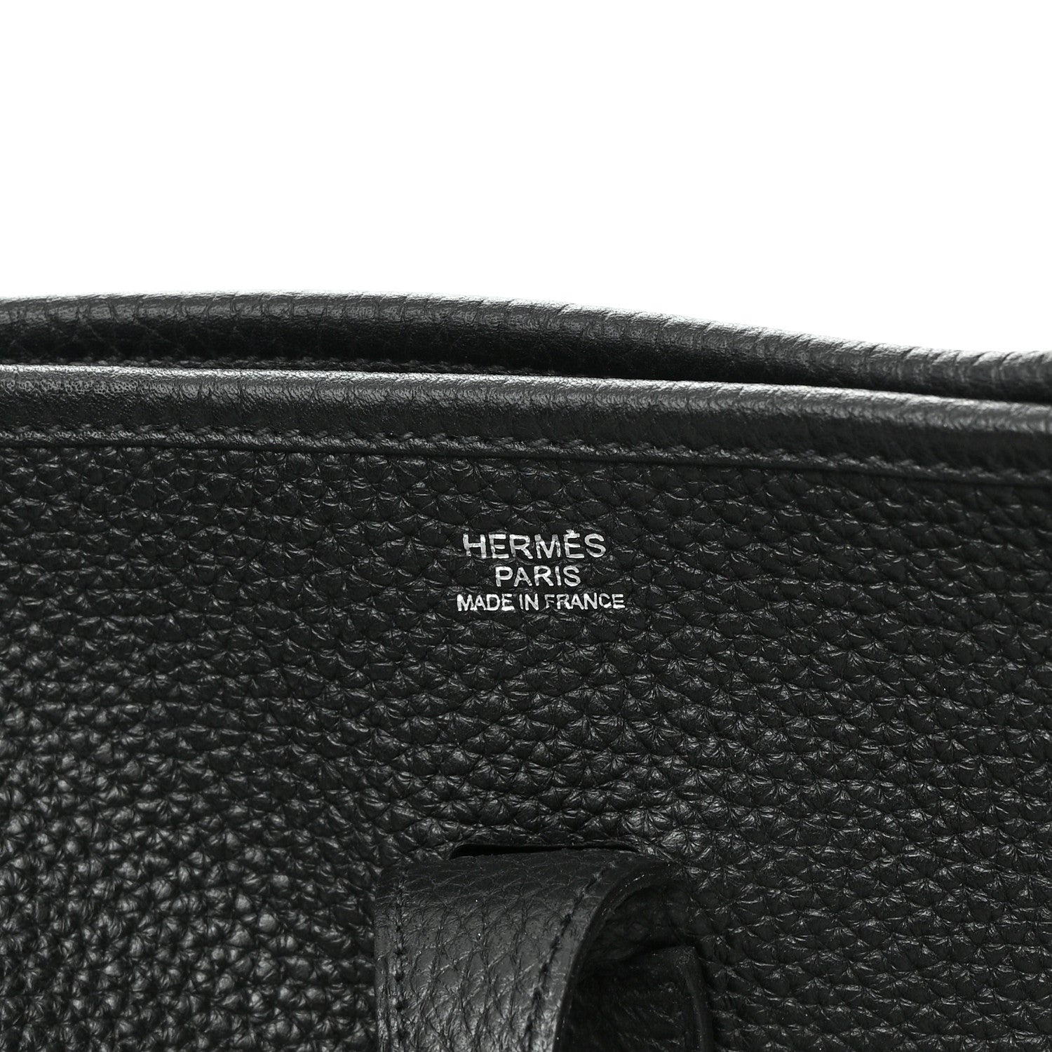 Hermes Taurillon Clemence Evelyne III PM Black 6 of 13