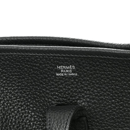 Hermes Taurillon Clemence Evelyne III PM Black 6 of 13