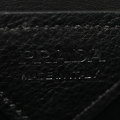 Prada Vitello Daino Soft Medium Dynamique Tote Black 6 of 13