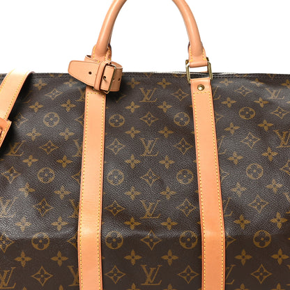 Louis Vuitton Monogram Keepall Bandouliere 55 7 of 11