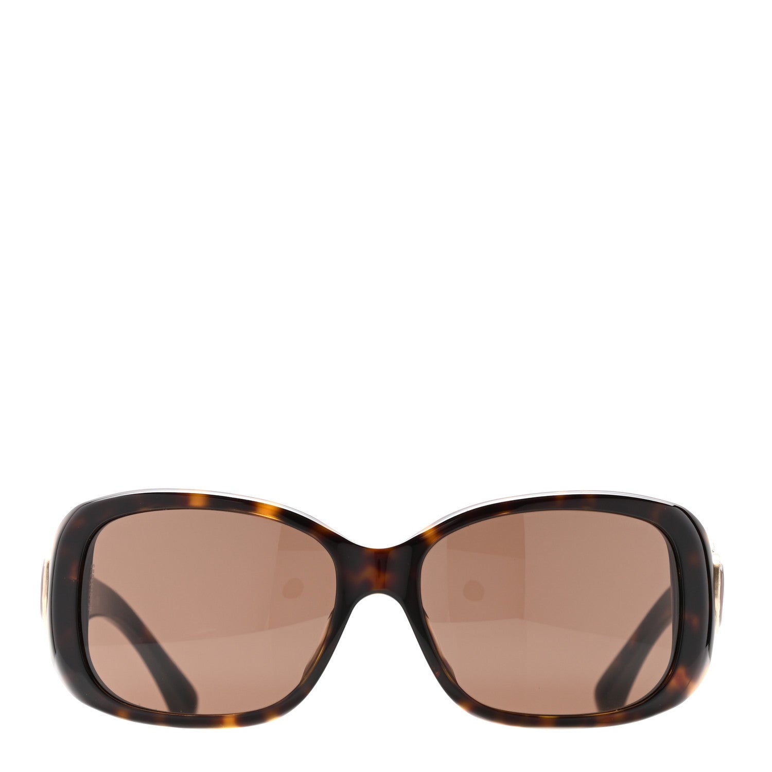 Chanel Tortoise Shell Bouton Sunglasses 5191 2 of 7
