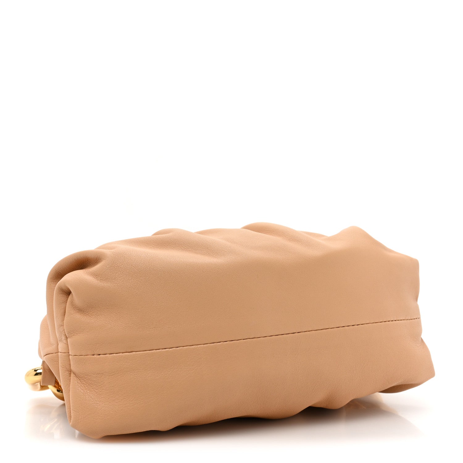 Bottega Veneta Calfskin Teen Chain Pouch Almond 4 of 9