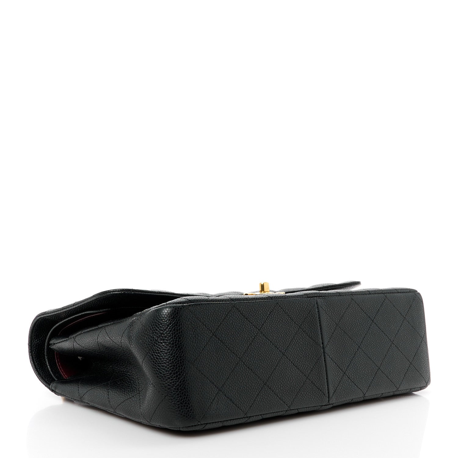 Chanel Caviar Quilted Jumbo Double Flap Black 4 of 12