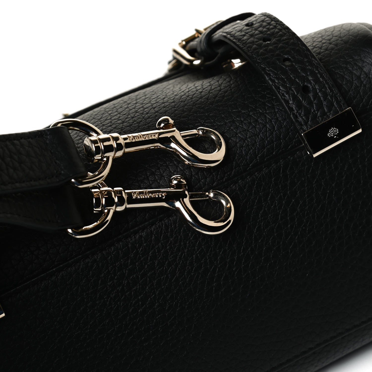 Mulberry Heavy Grain Mini Alexa Black 13 of 14