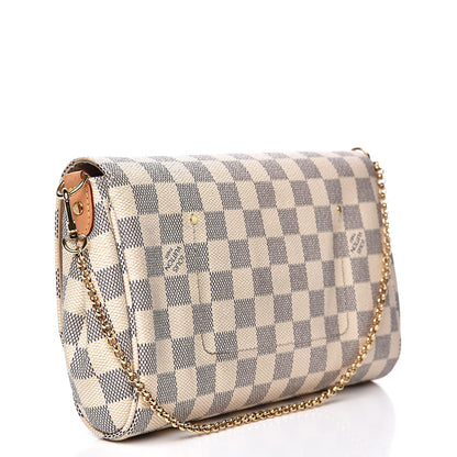 Louis Vuitton Damier Azur Favorite MM 3 of 11