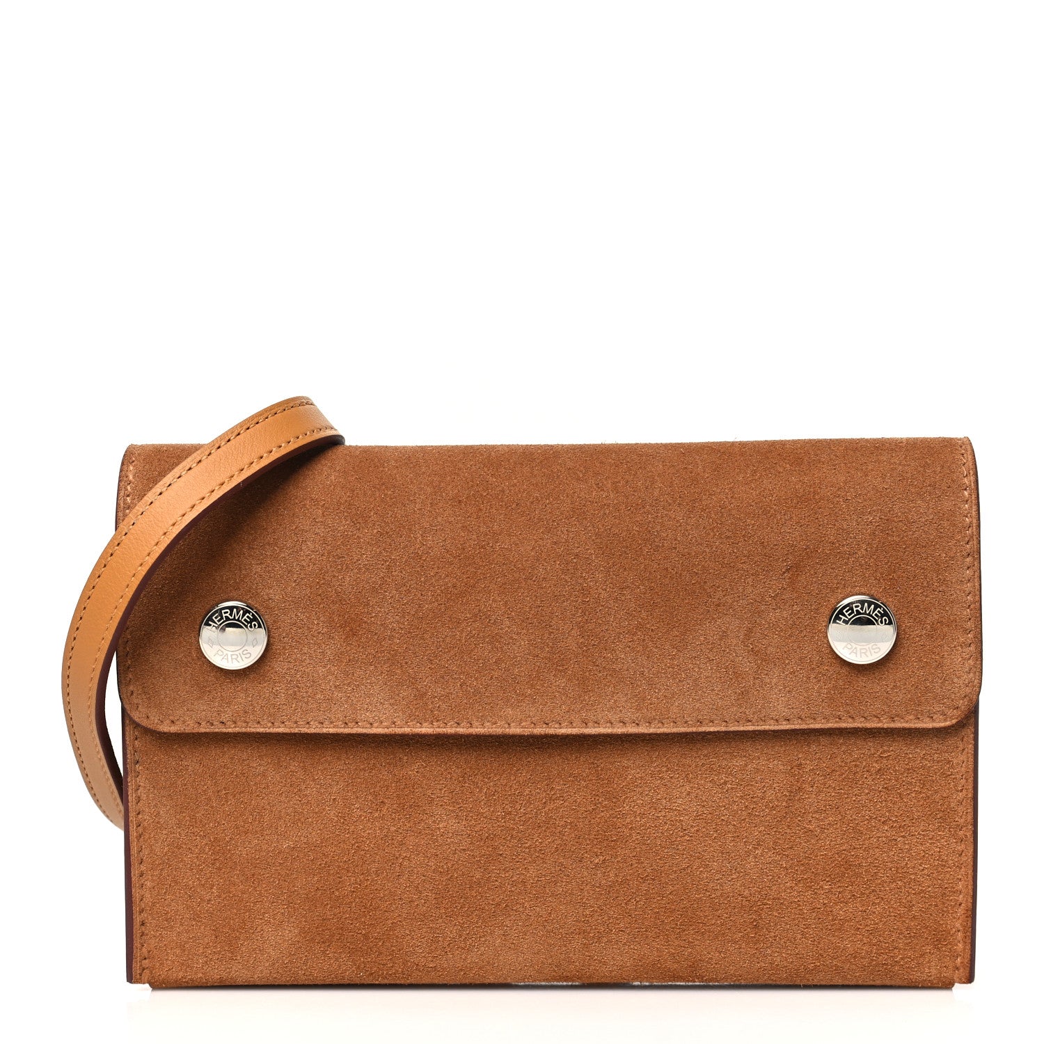 Hermes Veau Grizzly Swift Hermesnap Wallet Sesame 1 of 10