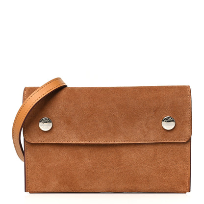 Hermes Veau Grizzly Swift Hermesnap Wallet Sesame 1 of 10
