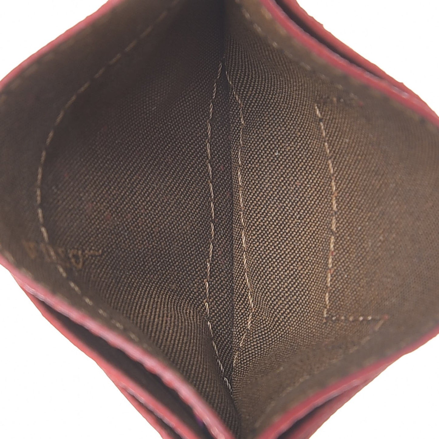 Lizard Card Holder Red