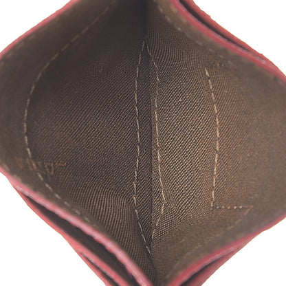 Fendi Lizard Card Holder Red 5 of 9