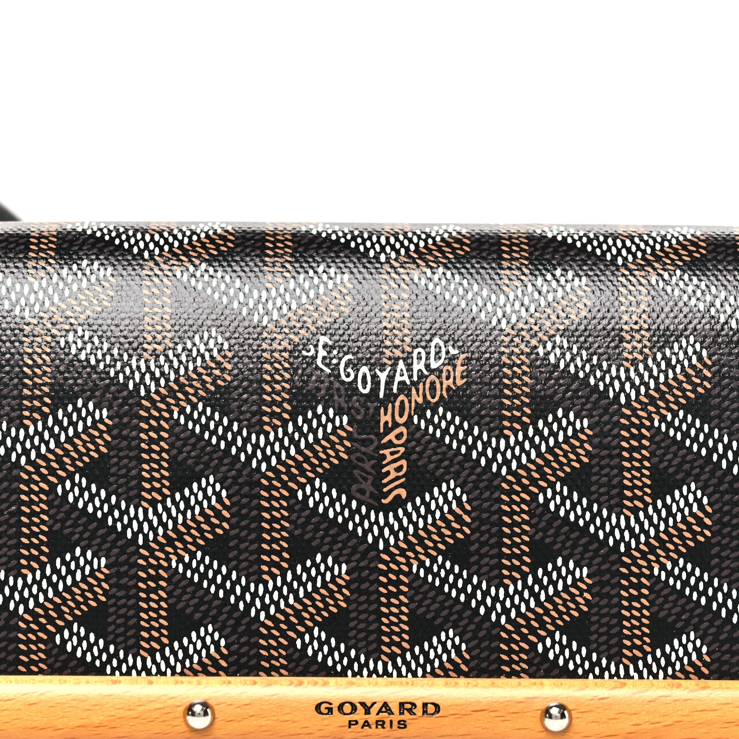 Goyard Goyardine Monte Carlo Mini Phone Case Black 7 of 11