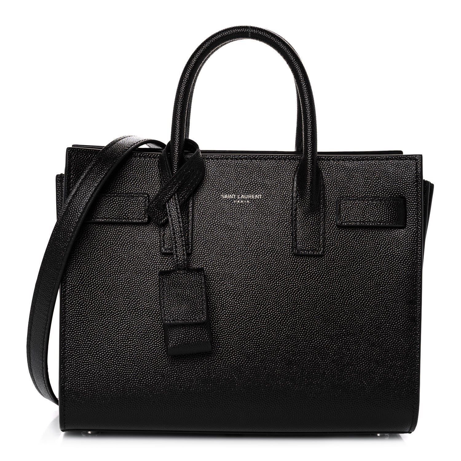 Saint Laurent Grain De Poudre Nano Sac De Jour Black 1 of 10