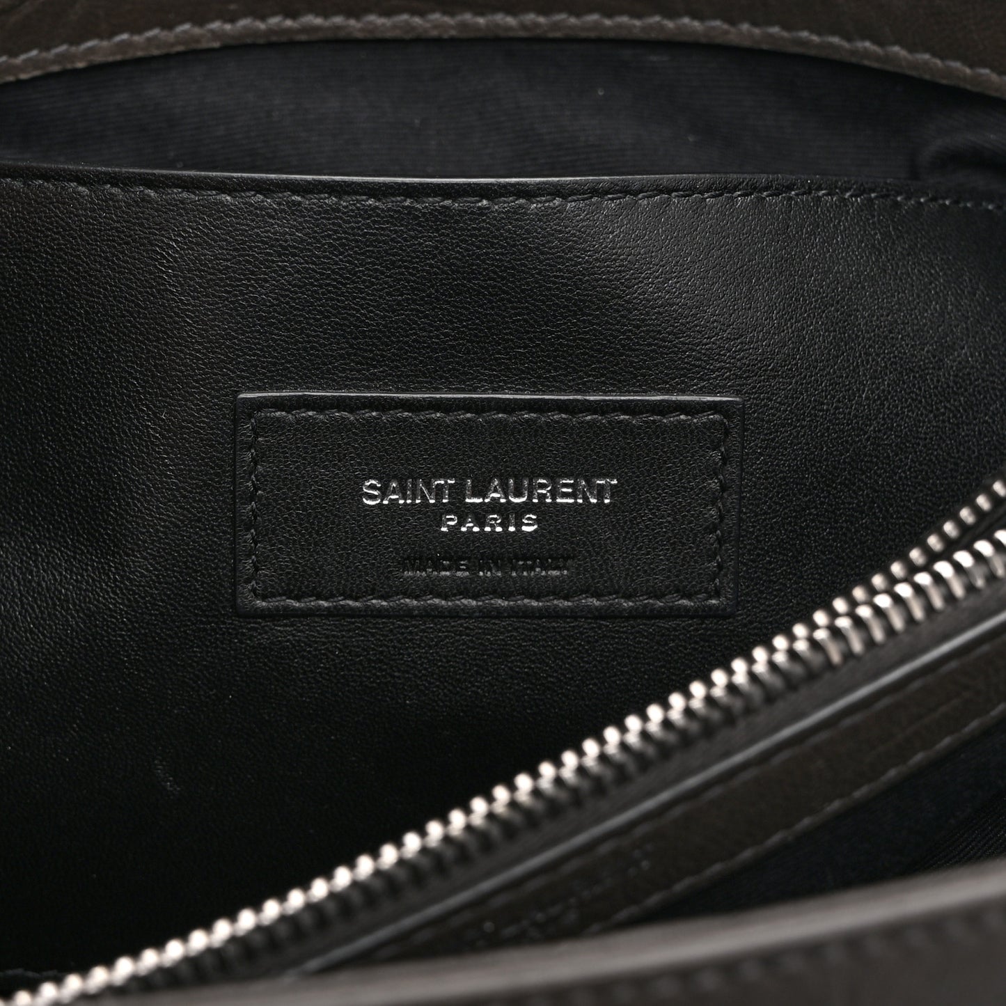 Calfskin Crocodile Embossed Medium West Hollywood Monogram Fold-Over Earth