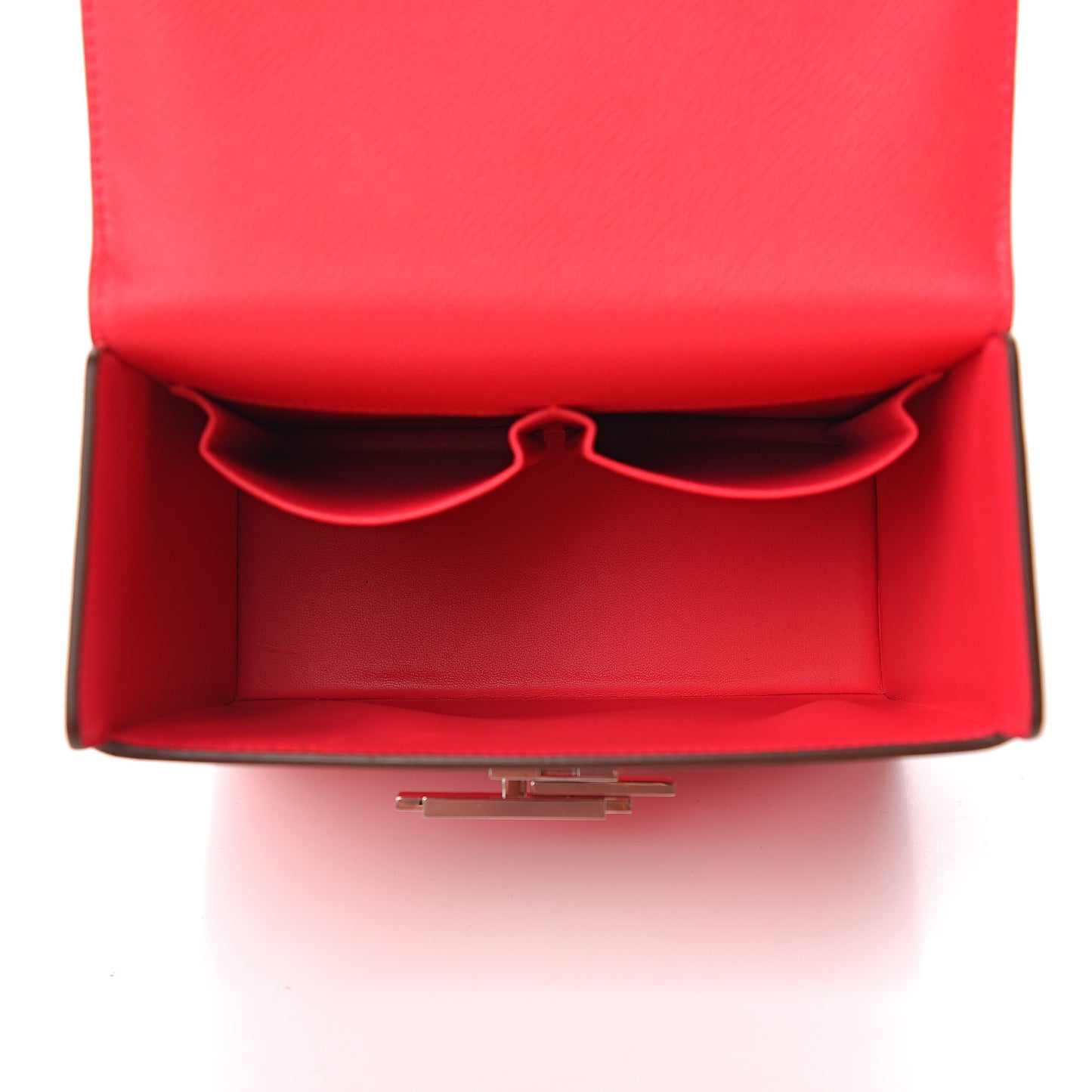 Epsom Cinhetic Boxy Top Handle Bag Rose Extreme