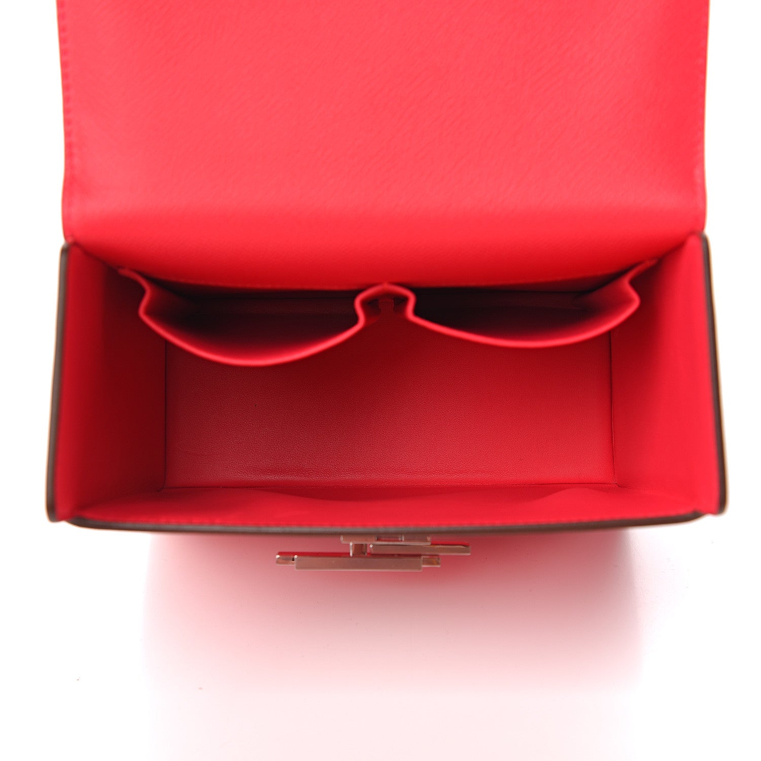Hermes Epsom Cinhetic Boxy Top Handle Bag Rose Extreme 4 of 10