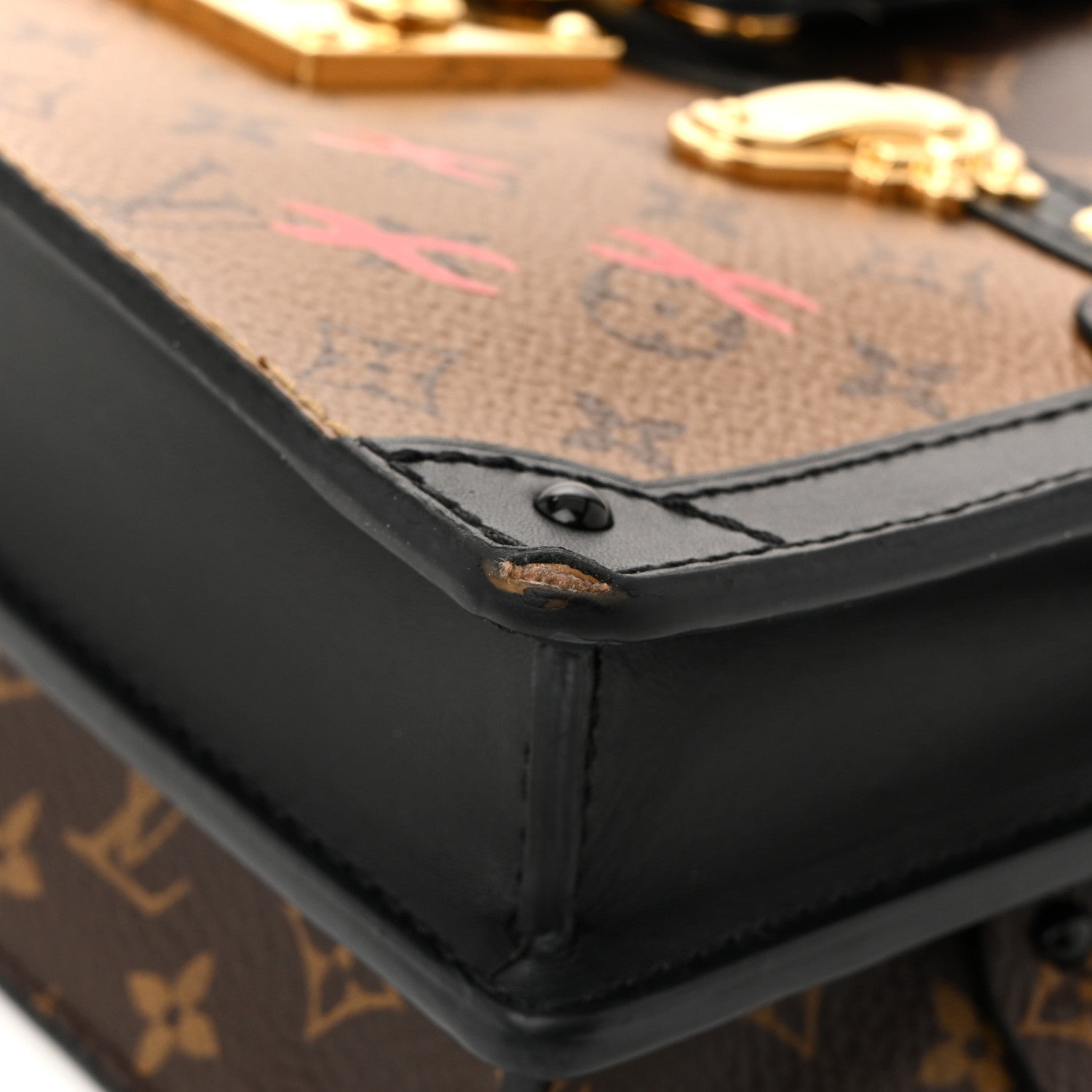 Louis Vuitton Reverse Monogram Trunk Clutch 10 of 16