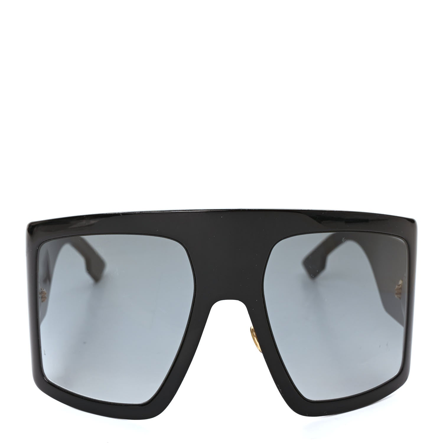 Christian Dior Acetate DiorSo Light 1 Shield Sunglasses Black 2 of 7