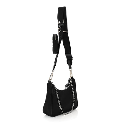 Prada Nylon Re-Edition 2005 Shoulder Bag Black 3 of 12